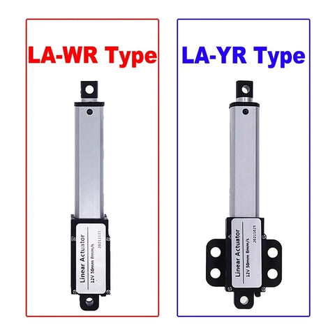 12V DC Linear Actuator 150N Push Rod With 4mm Stroke Quiet High Frequency Geared Motor Short Circuit Protected Durable Electric Actuator For Home Appliances And DIY Projects Workhorse, LA-WR and LA-YR types
