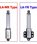 Compact 30mm DC 12V Linear Actuator With 30N To 150N Force Dope Quiet Gear Motor Safe Short Circuit Protection Durable Putter Push Rod For Home Appliances DIY Projects And More, LA-WR and LA-YR types