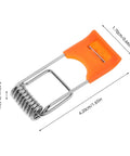 Lawsen Spring Clips Recessed Lighting 200pcs Spring Clips for Downlights LED Strip Lights Stainless Steel Ceiling Fixture with orange handle.