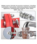 Flat Washer And Spring Lock Washer Kit M6 Size 100 Pcs Zinc Plated Carbon Steel Fasteners For Mechanical Assembly Anti Loosening And Secure Mounts Built To Last, washers on bolts