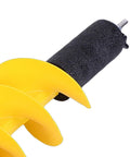 8 Inch Ice Auger Drill Bit With Carbide Cutter 28 Inch Nylon Spiral Post Hole Digger Attachment For Standard Electric Drill