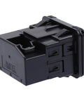 Heavy Duty Inverter Power Outlet Plug That Just Slides Right Into Your Console, compact black module for SUVs.