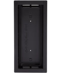 Framed Floor Vent Luxe Minimalist Steel HVAC Air Return Register Cover With Adjustable Damper Customizable Matte Black 6x10