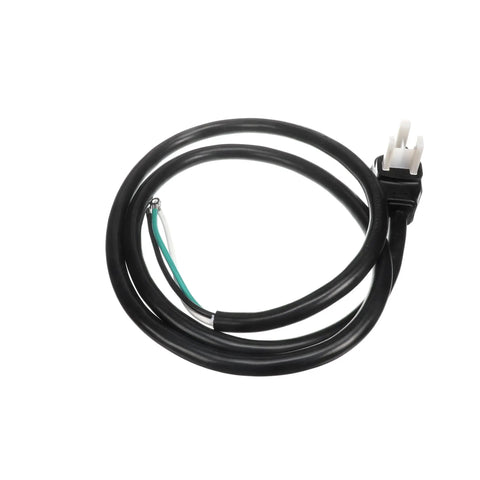 Lincoln 370019 Power Supply Cord For Commercial Ovens And Equipment, Genuine OEM Replacement Wiring Cable Black Coiled View