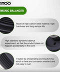 Engine Harmonic Balancer Replacement Fits Acura TSX 2004 to 2008 RSX 2002 to 2006 Honda Accord with high carbon steel material