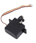 Hardcore 5 Wire Rc Servo Built Totally Legit For 1/18 Scale Remote Controlled Cars, showing servo with wiring for easy installation.