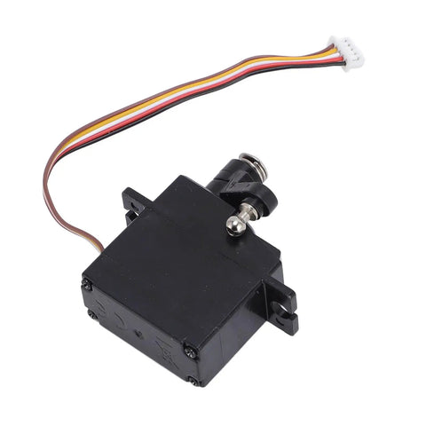 Hardcore 5 Wire Rc Servo Built Totally Legit For 1/18 Scale Remote Controlled Cars, showing servo with wiring for easy installation.