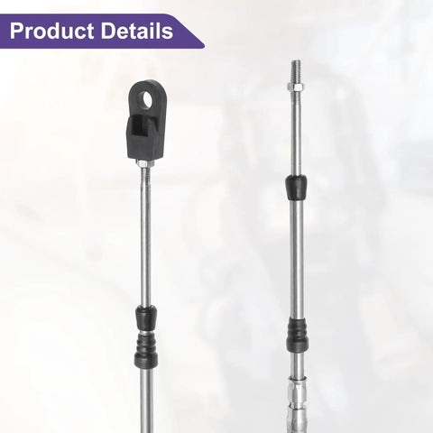 Universal Marine Boat Throttle Shift Control Cable 16 Feet 500cm 33C 3300 With Fastening Head Twin Pack For Yamaha Outboard