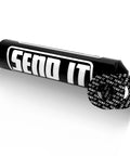 Off Road Universal Handlebar Pad With Free Grip Donuts For Dirt Bikes And ATVs Crossbar Fit Black Round Safety Cushion
