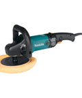 7 Inch Wool Polishing Bonnet With Hook And Loop Backing Yellow Easy Attachment For 7 Inch Polishers on power tool