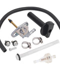 Fuel Valve Petcock Shut Off Tank Switch Kit And Fuel Filter Kit Compatible With Recon 250 Rancher 350 420 Foreman 400 450 FourTrax