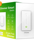 Smart Dimmer Switch That Plays Nice With Alexa And Google Home 2.4GHz WiFi Dimmable LED CFL Bulbs Neutral Wire Required Single Pole