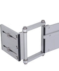 Circular Saw Track Kit For Workbenches Pro Grade Aluminum Alloy Double Layer Guide Rail with connectors.