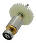 Top Shelf Compact Brushless Motor For Angle Grinders Featuring Badass Metal Construction and Heavy Duty Efficiency in silver and gold metallic finish.