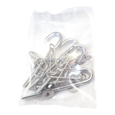 Bag of metal hooks and screws for Universal Brake Bleeder Adapter Round Style From 1.5 Inch To 2.9 Inch use