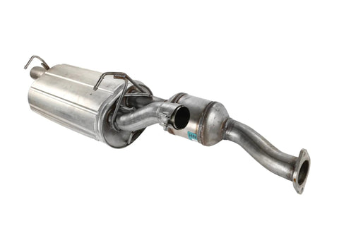 GM Exhaust Muffler Kit With Catalytic Converter, Exhaust Pipe, And Tail Pipe For Easy Swap On Your Ride, Reduces Noise, Guides