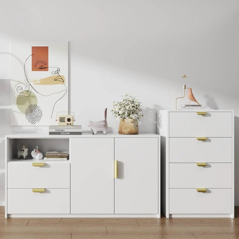 White cabinets with 20 Pack 3 Inch Gold Cabinet Handles And Drawer Pulls Finger Pulls For Cabinets Edge Pulls And Flat Drawer Handles.