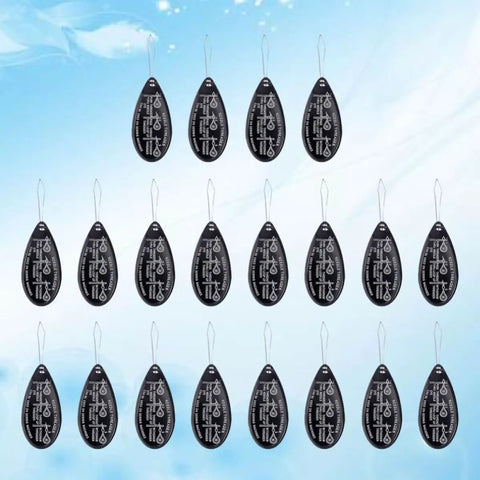 Aluminum Needle Threader Set With Flexible Wire Tips For Easy Needle Threading In Sewing And Embroidery Lightweight And Handy For Hand Or Machine Needles Perfect For Seniors And DIY Craft Lovers Must Have, 20 black threaders