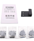 XC609MD user manual and parts for 4 Axis Controller Kit With MPG Pendant Handwheel And Emergency Stop For CNC Machining Projects.