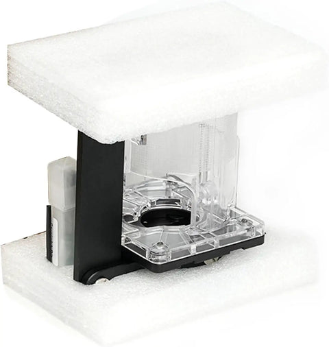 Heavy Duty Aluminum Router Base And Milling Table Insert Kicking Up Dust On Every Cabinet Job in protective packaging.