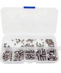 Durable RC Car Spare Parts Kit With 200 Pieces Of Hex Socket Headless Grub Screws M3 M4 M5 M6 M8 Stainless Steel Flat Point Tapered End Box Set