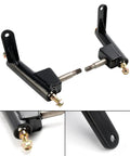 Left and Right Steering Knuckle Spindle for Coleman KT196 CK196 T Go Karts with Ball Joints, Front Steering Control
