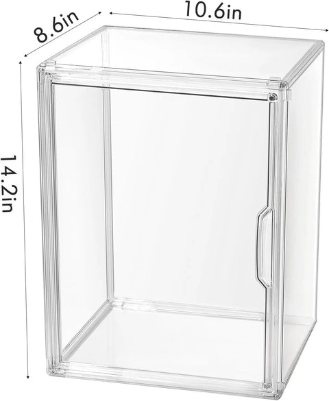 Indoor Mini Greenhouse Stackable Plant Nursery With Clear Panels And Magnetic Waterproof Door For Seedlings, Herbs, And Small Pots, Perfect For Tight Spaces On Windowsills, Balconies Or Small Patios