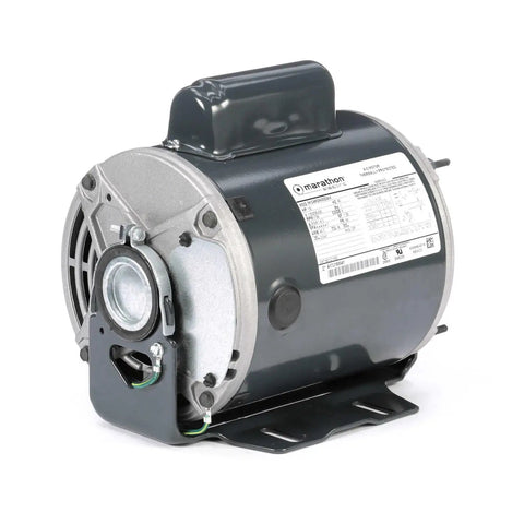 Heavy Duty 0.5 Hp One Phase General Purpose Electric Motor 115 208 230 Volt 1800 Rpm 56 Frame Drip Proof Premium Efficiency Built Tough No Fuss Workhorse For Reliable Shop Projects