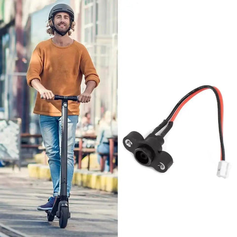 2 Pack Power Charging Port Controller For ES1 ES2 ES3 ES4 Electric Scooters And Skateboards Replacement Plug In Port Module