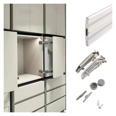 Built Tough Heavy Duty Sliding Door Hinge For Cabinets And Wardrobes, Durable Furniture Hardware With Smooth Sliding Movement, High Load Bearing, Stable Connection, Easy mounting, Ideal For Frequent Use on cabinet door