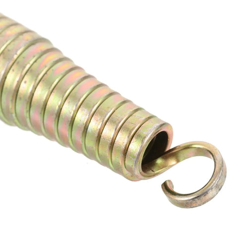Automatic Door Closer Spring Set With Hooks For Doors And Cabinets in golden finish, close-up of metal hook detail