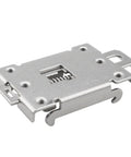 Two Pack 35mm Rail Mount Bracket Kit For Solid State Relays With Screws DIN Heatsink Compatible Fixed Power Switch Rail Clip Holders