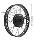 1000W Rear Wheel Electric Bike Motor Kit 48V Conversion With 3 5 9 Speed Adjustable Shifter And LCD Meter, E Bike Hub Motor Kit