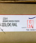 Beefed Up Linear Guide Rail 320mm Length 55mm Width For Precise Motion In Industrial Machinery And CNC Projects High Quality SHS55-320L GK Style Bearing Rail With Smooth Durable Performance, labeled box