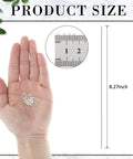 Hand holding silver solder chips with ruler for size, part of Silver Jewelry Solder Chips And Wires Kit 330 Pieces Of Fine Silver Precut Solder Chips 2x2 Mm And 3 Soft Medium Hard Silver Solder Wires For Slick Easy Jewelry Making Repairs And Restoration.