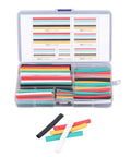 Super Cool 140Pc Heat Shrink Tubing Kit That Totally Slaps For All Your Wire Wrapping Needs And Durable Electrical Insulation Work Plus Color Coding And Cable Bundling In Various Sizes To Keep Yall Safe, assorted tubes in case