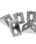 25 Pack 4040 Aluminum L Shape Corner Brackets And Right Angle Braces For 4040 Aluminum Profiles, Beefed Up Joint Reinforcement display.