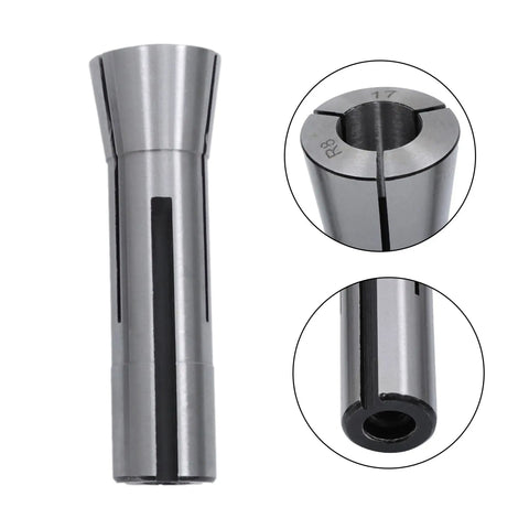 20 Piece Pro Grade Metric R8 Collet Set 1mm To 20mm High Precision Mill Chuck Holder Kit close-up view