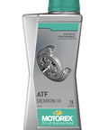 Dexron III ATF Automatic Transmission Fluid 1 Liter bottle for 50cc scooters showing label and logo