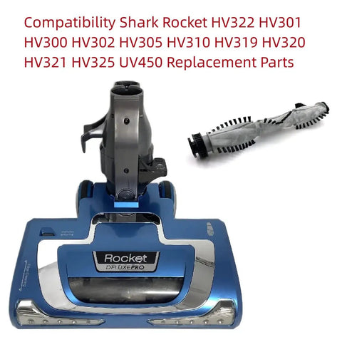 Brush Roll Replacement For Shark Rocket Vacs HV322 HV301 HV300 HV302 HV305 HV310 HV319 HV320 HV321 HV325 UV450 shown