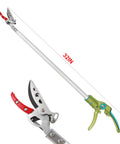 32 Inch Pole Pruner With Long Reach No Ladder Required For Safe Pruning One Hand Use Snip Grip Technology Lightweight Tree Trimmer