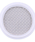 DERNORD 2-inch PTFE sanitary gasket with stainless screen for Tri Clamp Clover, 10 mesh