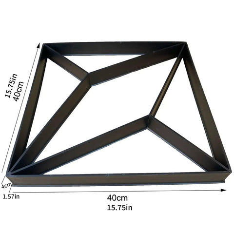 Beginner Friendly Square Concrete Mold For Easy DIY Pavers And Patio Decor Quick Setup No Tools Needed Heavy Duty Frame