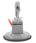 Solid Multi Function Portable Bench Clamp Vise With Grip Suction Base And 360 Degree Rotation For Woodworking, DIY Crafting And Metal Projects showing the suction base and adjustable clamp detail.