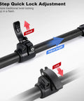 Close-up of lock mechanism on Ultralight Carbon Fiber Telescoping Tarp Poles For Hiking Adjustable Rugged Featherweight 2 Pack Backpacking Gear