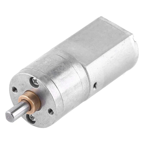 Pro Grade 12 Volt DC Gear Motor Delivers Darn Smooth Power With Full Metal Gears For High Torque Auto Mods And Wrenching Projects, 20mm frame.