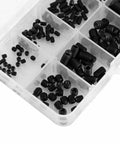 Pro Grade Heavy Duty Socket Screw Kit With 240 Piece Alloy Steel Grub And Wood Screw Set For M3 To M8 In A Durable Black Box