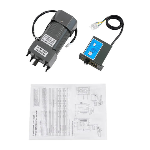 Beefy 110V Gear Reduction Motor With Speed Controller 120W 135RPM Variable Speed AC Motor and Manual