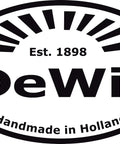 Logo of DeWit, established 1898, handmade in Holland, relevant to Ergo Digger T Handle Border Digging Tool With Forged Steel Head And Ash Hardwood Handle.