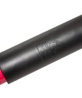 Ergonomic grip of Square Point Shovel Tough As Nails With 14 Gauge Heavy Duty Steel Blade And Long Fiberglass Handle